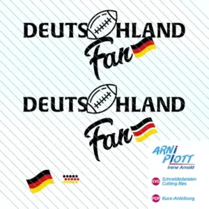 SVG-Plotterdatei für einen Football-Fan