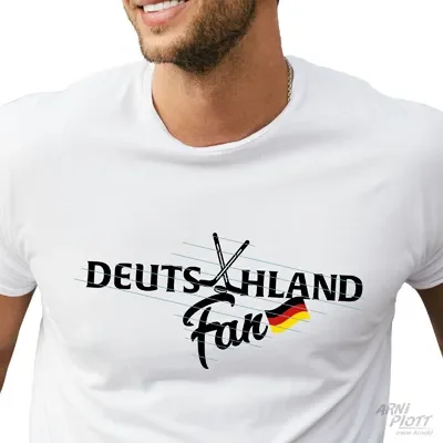Mit dieser Vektordatei kannst Du ein Fan-Shirt Eishockey plotten